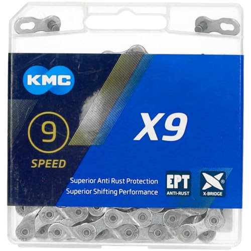 Cadena Kmc X9 Ept 1/2X11/128 114Eslab.6.6Mm 9V Pla