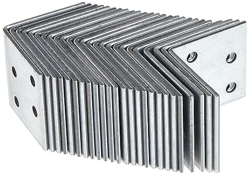 Gah-Alberts 330194 Squadretta Di Giunzione, Acciaio, 40 X 40 X 40 Mm / 25 Pz