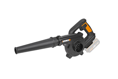Worx Wx094.9 Soffiatore Compatto A Batteria 20V - Solo Corpo Macchina
