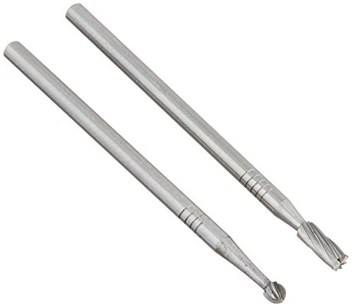Proxxon 2228750 - Blister 2 Frese In Metallo Duro, Nero