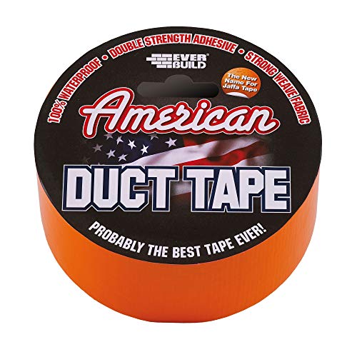 Everbuild 700978-Stx - Everbest 25M X 25M Condotto 50 Millimetri American Nastro - Arancione