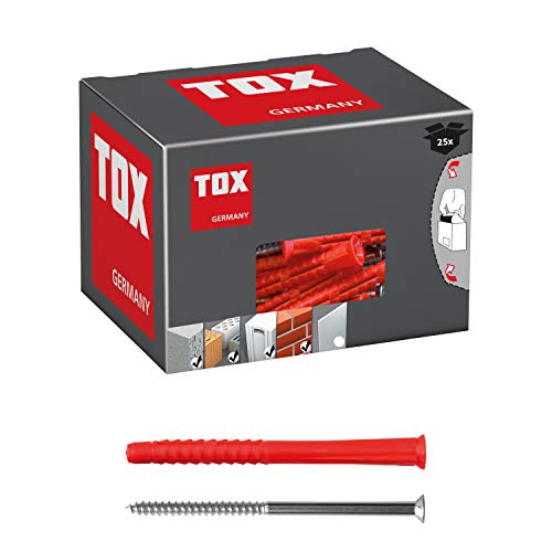 Tox Tassello Universale Lungo Constructor 10X160Mm + Vite, 25 Pz, 022102521