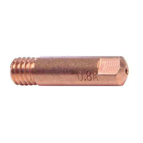 Gys -10 Tubi Di Contatto 0,8/M6-Confezione Da 10 Per Torcia 150A-Mig/Mag, 041912