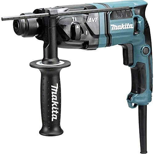 Makita Tassellatore - 18Mm - 470W - Sds Plus Compatibile - Avt - 3Funz - 1,4J, Nero, (L X B X H) 285 X 75 X 208 Mm