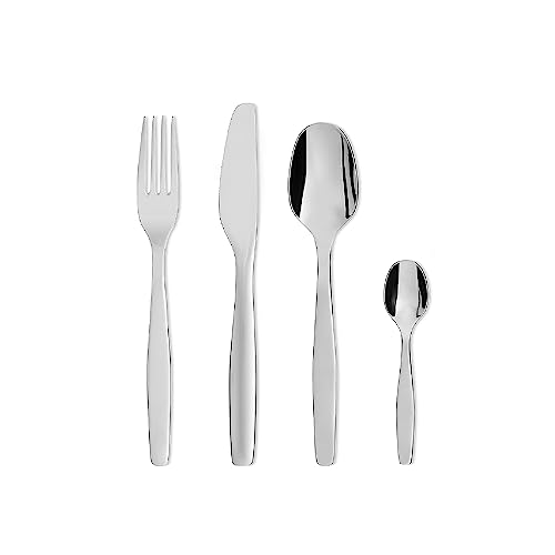 Alessi Anf06S24 Itsumo Servizio Posate 24 Pezzi, Acciaio