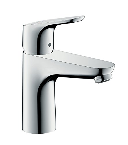 Hansgrohe Focus Miscelatore Monocomando Lavabo 100 Bassa Pressione Senza Saltarello, Cromo, 31513000