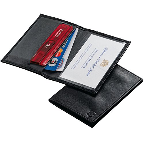 Bubble - Funda Swiss Card, Piel Negra