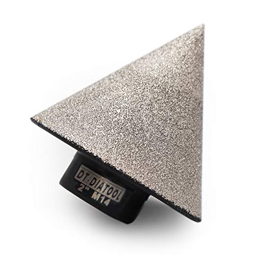 Dt-Diatool Fresa Diamantata 50Mm Punte Per Smusso Per Allargare Fori In Piastrelle Porcellana Marmo Ceramica Granito