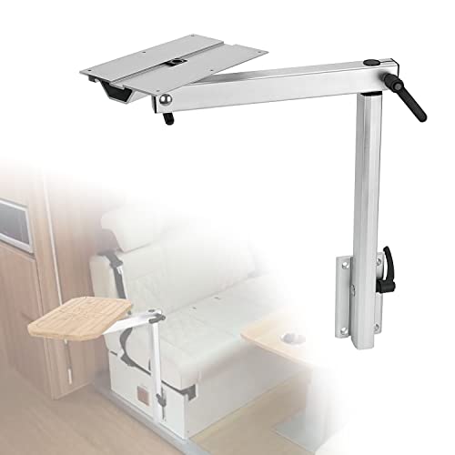 Zzauto Gambe Da Tavolo Removibile, Gambe Da Tavolo Con Tavola Da Tavolo Staffa A 360 Gradi Girevole Rotabile Regolabile Fai Da Te Arredamento