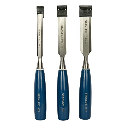 Stanley 0-16-128 Scalpello Serie 5002, Set Di 3 Pezzi