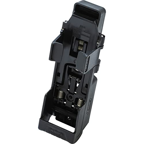 Abus Porta Lucchetto Per Bicicletta Shfl 6000/90 Bordo/Monkeylink - Un Facile Trasporto Sulla Bicicletta, Nero