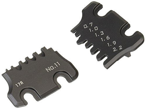 Die Plate Set (Taglia S) Per The Engineer Handy Crimp Tool. Ingegneria Pad-11S, Nero