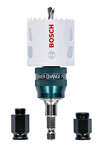 Bosch Professional Sega A Tazza Progressor For Wood & Metal Starter Kit Set (Legno E Metallo, Ø 51 Mm, Accessorio Trapani)