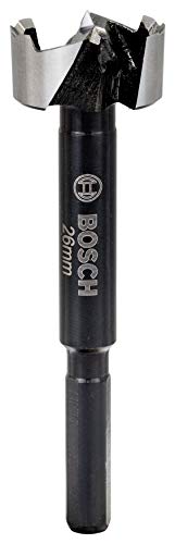 Bosch Accessories Punta Forstner (Legno, Ø 26 Mm, Lunghezza 90 Mm, Accessorio Per Trapano)