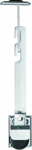 Abus Gs60 Spranga Per Griglie, Set Di 2, Blocco Antieffrazione Per Grate Da Cantina Con Tirante E Grandi Piastre Di Tenuta, Livello Di Sicurezza: 8, 0