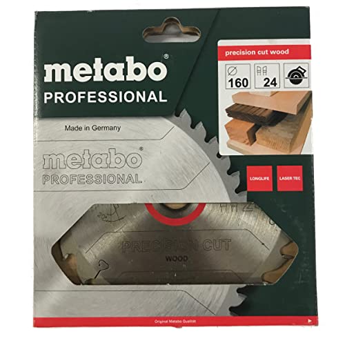 Metabo 628031000, Lama Per Sega Circolare 160X2,2X20,24Z
