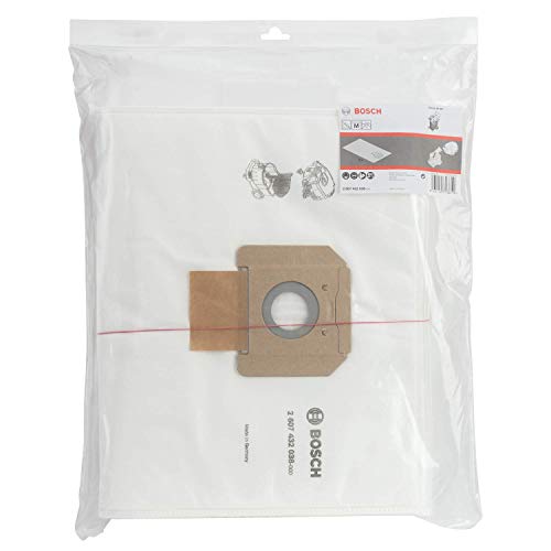 Bosch Accessories 2607432038 - Sacco Polvere Gas 55: 5 Unità, Bianco