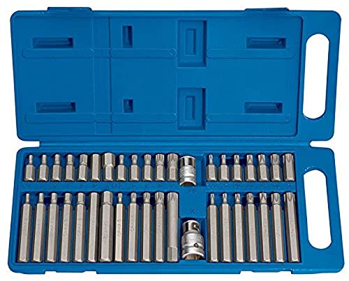 Draper 33323 - Set Di 40 Punte Torx Tx-Star Spline Xzn Hex Mechanics