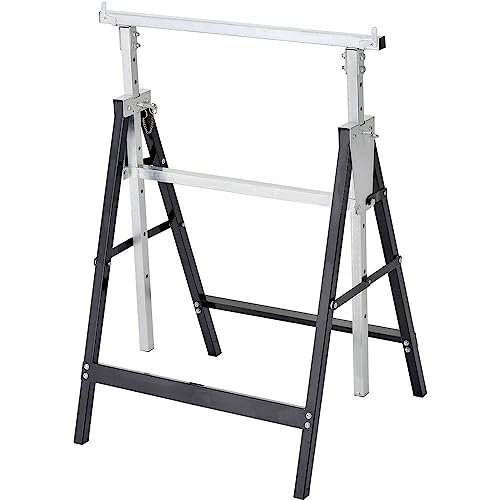 Toolcraft 200 Kg 1399645 Cavalletto Pieghevole, Regolabile In Altezza 200 Kg (L X P) 680 Mm X 580 Mm 6.1 Kg 1 Pz.