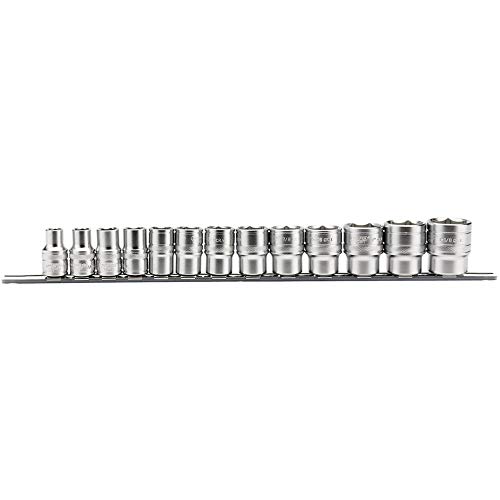 Draper H13 A/Sr Quadrangolare Imperial Prese Su Una Guida In Metallo, Blu, 1/5,1 Cm, Set Di 13 Pezzi