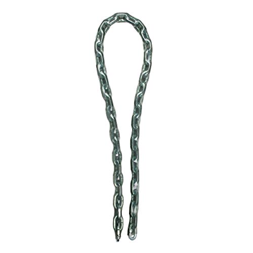Master Lock 8016Eurd Catena In Acciaio Cementato Rivestimento Vinile, Trasparente, 1 M