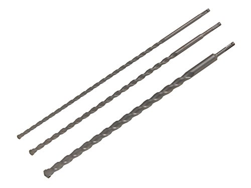 Blue Spot Tools, 20008, Set Di Punte Sds Per Trapano, 600 Mm, 3 Pz. (12 / 16 / 24 Mm)