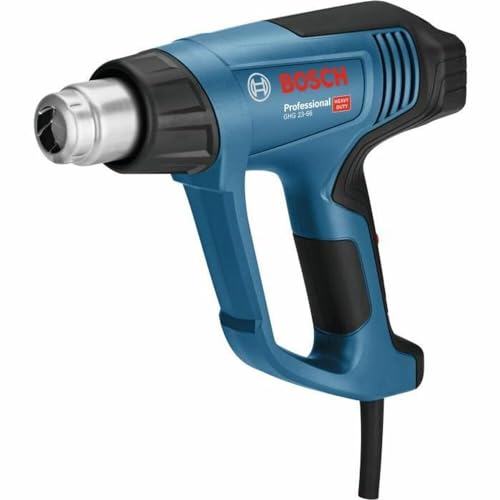 Bosch Professional Termosoffiatore Ghg 23-66 (Motore Da 2.300 Watt, Incl. Display, 2 Bocchette, Valigetta)