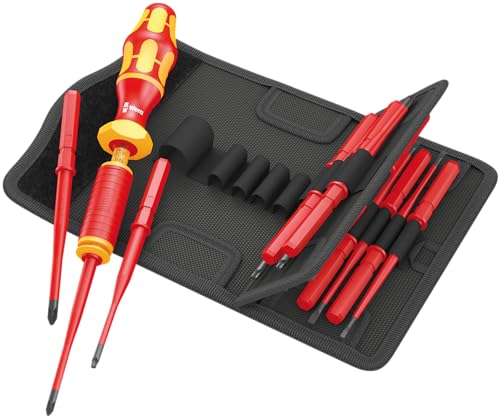 Wera, Kraftform Kompakt Vde Torque 1,2-3,0 Nm, 15 Pezzi