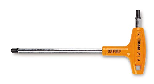 Beta 97Ttx 40 Chiavi Maschio Piegate Con Impugnatura Per Viti Con Impronta Torx® Cromate