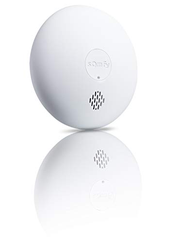 Somfy 1870289 - Rilevatore Di Fumo Connesso| Sirena Da 85Db | Compatibile Con La Gamma Somfy Protect
