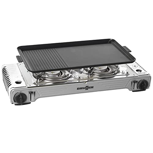 Fornello Campeggio Brunner Devil Double Grill