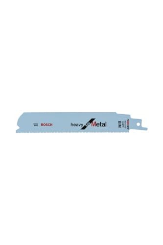 Bosch Professional 2608653067 - Lama Per Seghetto Per Metallo Pesante S 926 Bef Bim, Dentatura 2 X 2 Taglio Fine, Con Grande Precisione Angolare, 25 P
