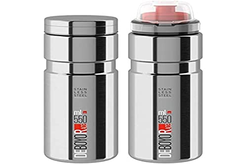 Bidon Termo Elite Deboyo Race 550Ml Plata