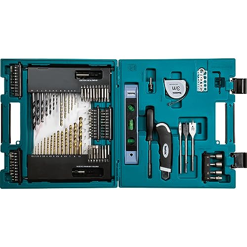 Makita D-31778 Set Di Punte, Bit E Altri Accessori, 104 Pezzi
