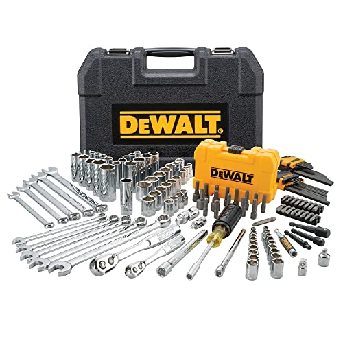 Dewalt Dwmt73802 Mechanics Tool Kit Set Con Custodia (142 Pezzi)