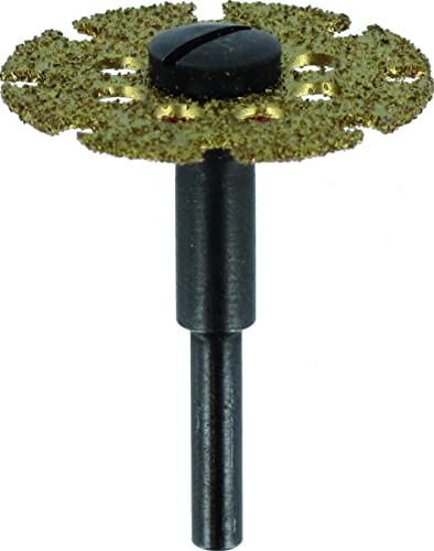 Dremel 542 Disco Da Taglio Con Rivestimento In Carburo, Disco Da Taglio Per Utensili Rotativi Per Tagliare E Modellare Legno E Laminato, Diametro Di L