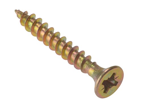 Bargainscrews - Confezione Da 200 Viti Multiuso, Ideali Per Essere Impiegate Su Pannelli Truciolari, Mdf, Pvc E Legno 5.0 X 50Mm