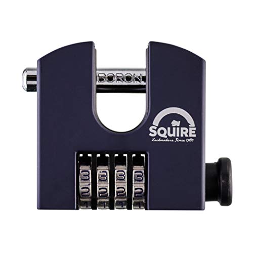 Squire Lucchetto Pesante (Shcb65) - Grillo Rotante Più Duro - Lucchetto A Blocco Con Combinazione A 4 Ruote - Acciaio Legato Per Resistenza Alla Corro