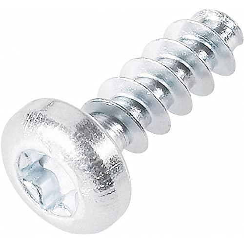 Toolcraft 88200-2.5 Vite Autofilettante Per Plastica 2.5 Mm 8 Mm Impronta T Acciaio Zincato 100 Pz.
