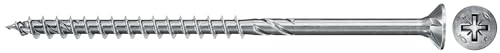 Fischer 200 Viti Per Truciolato Power-Fast Ii 3,5 X 50, Testa Svasata Con Impronta A Croce, Filettatura Parziale, Zincate Tramite Galvanizzazione, (Ar