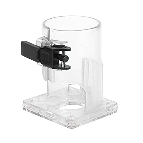 Falegnameria Trimmer Router Plastica Trasparente Base Power Tool Protezione Scudo Accessorio Base (Quick Release)