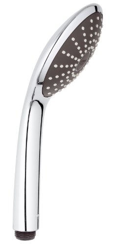 Grohe Vitalio Joy 110|Manopola Doccia Un Getto Rain|Grohe Water Saving (Portata Limitata A 9,5 L/Min)|Sistema Di Fissaggio Universale|Cromo|27315000