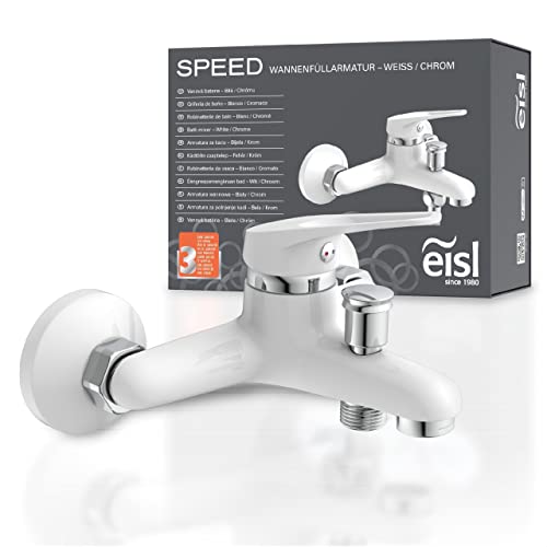 Eisl Ni023Scr-W Rubinetto Del Bagno Speed, Bianco, 12.7 X 17.8 X 8.6 Cm 800 Gramm