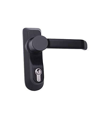 Cisa 107078680, Comando Esterno Per Maniglioni Antipanico Serie Fast E Prestige, Nero, Disabilitazione Maniglia Con Chiave