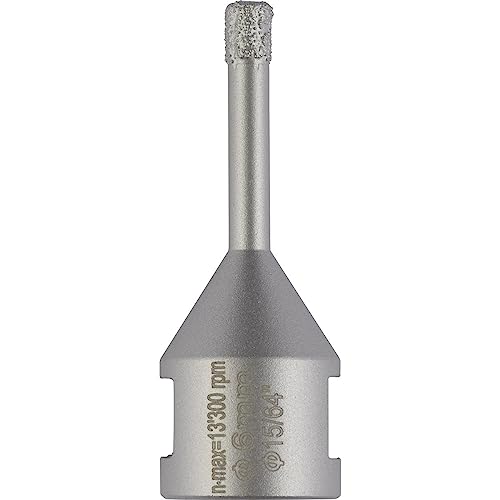 Bosch Professional 1X Fresa Diamantata Best For Ceramic Dry Speed, Foratura A Secco Della Ceramica Dura, Ø 6 X 30 Mm, Accessorio Smerigliatrice Angola