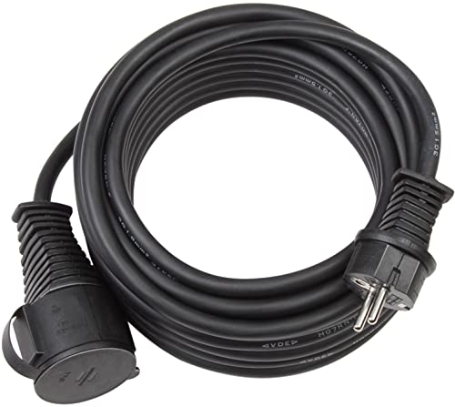 Brennenstuhl, 1166810, Cavo Da Cantiere, Ip 44, 10 M, H07Rn-F 3G2,5, Colore: Nero