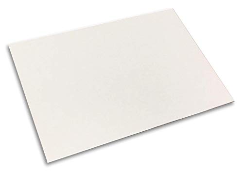 Easydruck24De Pannello Composito Di Alluminio, 60 X 40 Cm, Spessore 3 Mm, Con Pellicola Protettiva, Bianco, Modellismo, Fai Da Te, Simile A Dibond, Co