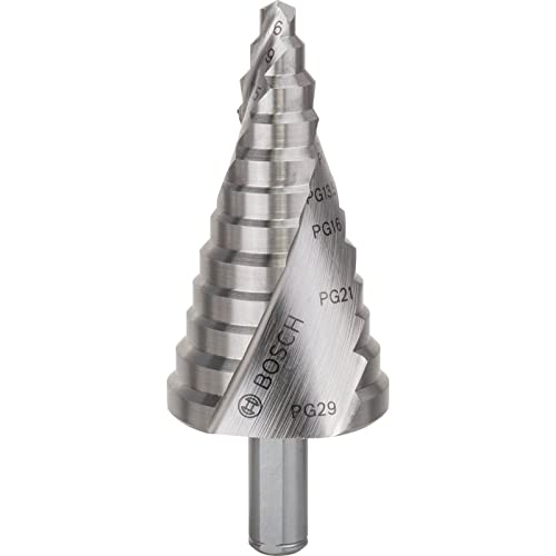 Bosch Accessories Escalonada Hss Tripe Superficie Para Prensaestopas: 6-37 X 10Mm 93Mm; 12 Niveles