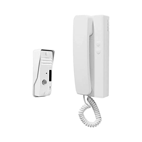 Avidsen 112110 Citofono 2 Fili, Bianco