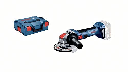 Bosch Professional 18V System Smerigliatrice Angolare A Batteria Gwx 18V-7 (X-Lock, Ø Disco 125Mm, Senza Batterie E Caricabatteria, L-Boxx)